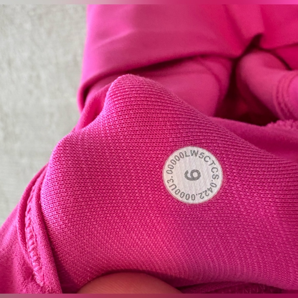 Women’s Lululemon Align High-Rise Pant 25" Sonic Pink Size 6 - Picture 7 of 7